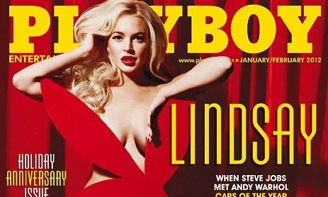 Хью Хефнер не хотел помещать Линдси Лохан на обложку Playboy