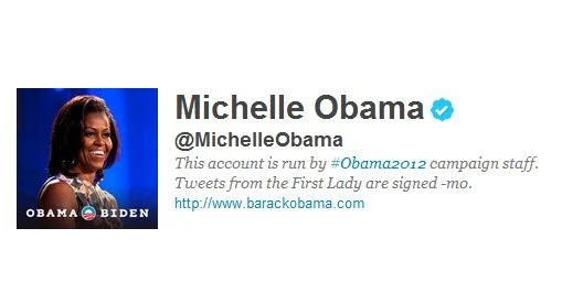 Мишель Обама завела микроблог в Твиттере