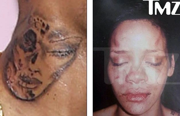 Крис Браун и Рианна сделали новые татуировки