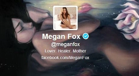 Меган Фокс зарегистрировалась в Твиттере
