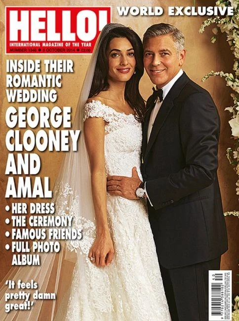 Первые фотографии со свадьбы Джорджа Клуни и Амаль Аламуддин