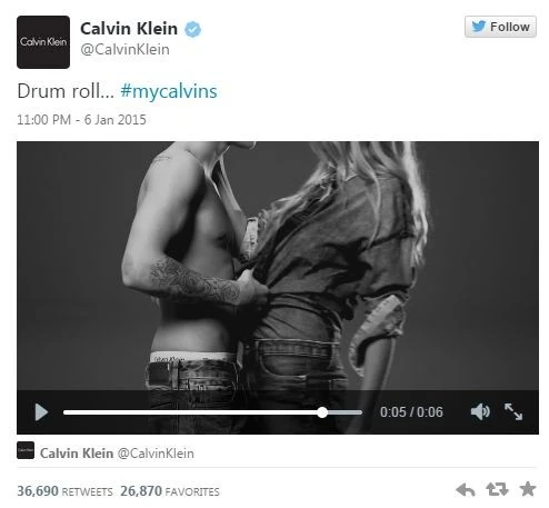 Джастину Биберу дорисовали мускулы для рекламы Calvin Klein 