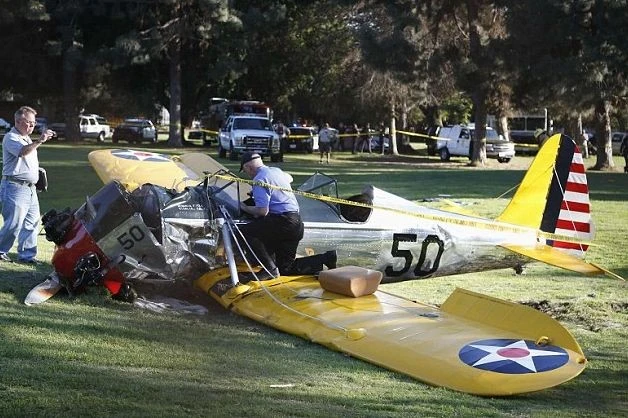 Харрисон Форд чуть не погиб в авиакатастрофе 