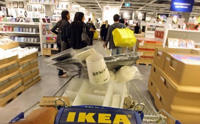 В магазинах IKEA запрещают играть в прятки