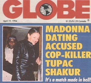 Мадонна подтвердила роман с Тупаком