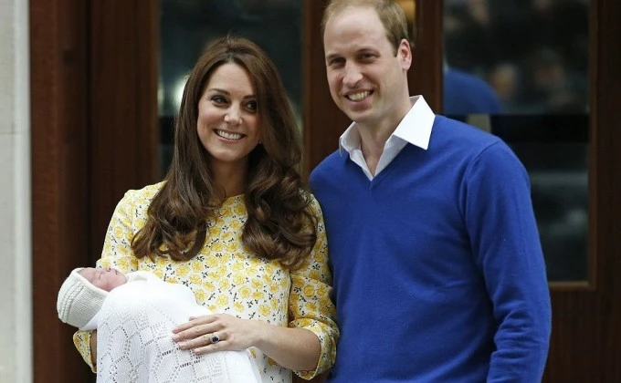 Кейт Миддлтон и принц Уильям огласили имя дочки