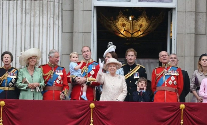 Кейт Миддлтон приняла участие в параде в честь дня рождения королевы 