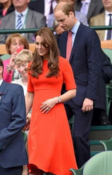 Принц Уильям и Кейт Миддлтон пришли на теннисный матч