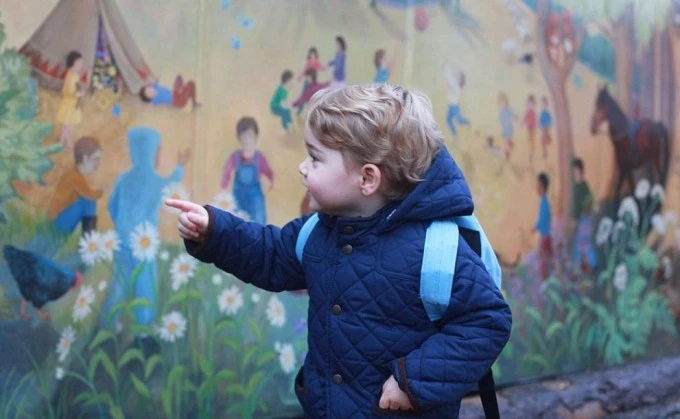 Сын принца Уильяма и Кейт Миддлтон пошёл в садик