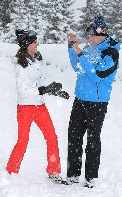 Принц Уильям и Кейт Миддлтон отдохнули в Альпах