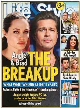 Развода слух: Брэд Питт и Анджелина Джоли расстались