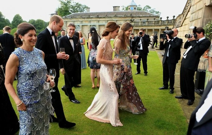 Принц Уильям и Кейт Миддлтон посетили благотворительный вечер в Норфолке