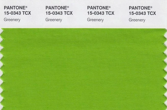 Зелёный — главный цвет 2017 по версии Института цвета Pantone