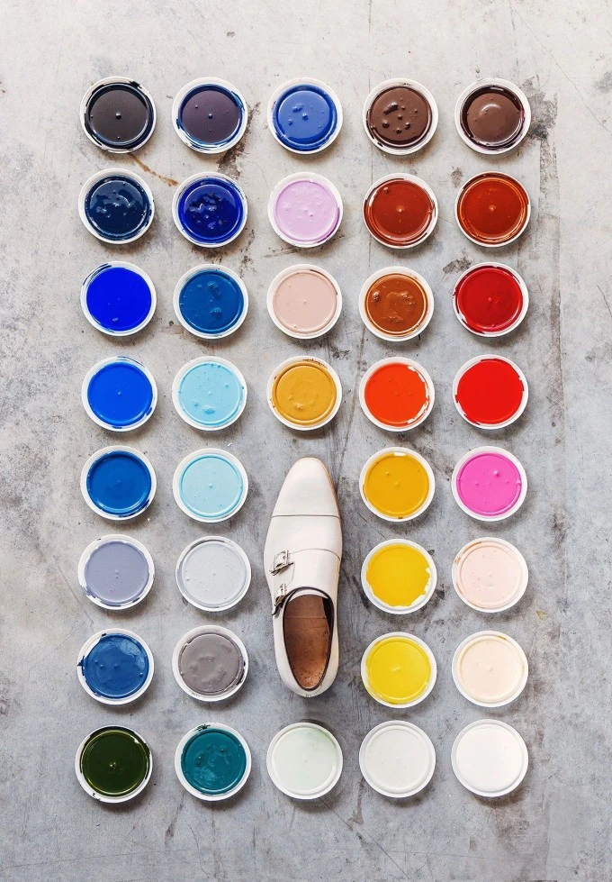 Проект Santoni и Симона Браманте «Tales of Colours» — необычно о создании обуви