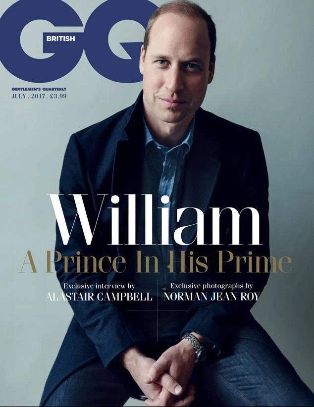 Принц Уильям и Кейт Миддлтон сфотографировались для журнала GQ