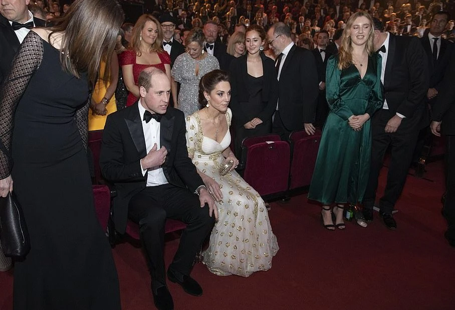 Принц Уильям и Кейт Миддлтон на BAFTA 2020: шутки про принца Гарри и Меган Маркл, речь принца Уильяма и старое платье Кейт Миддлтон
