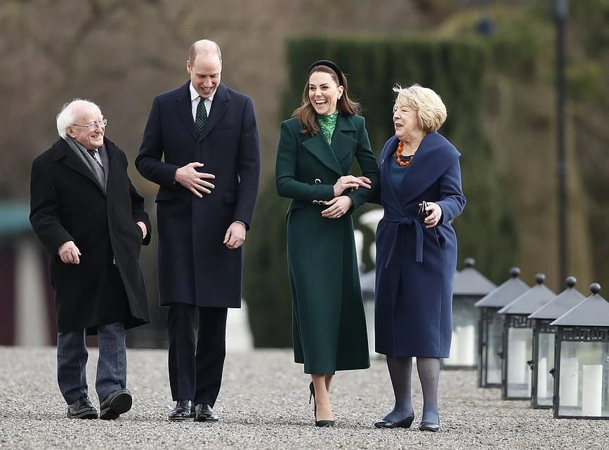 Принц Уильям и Кейт Миддлтон прибыли в Ирландию на 3 дня