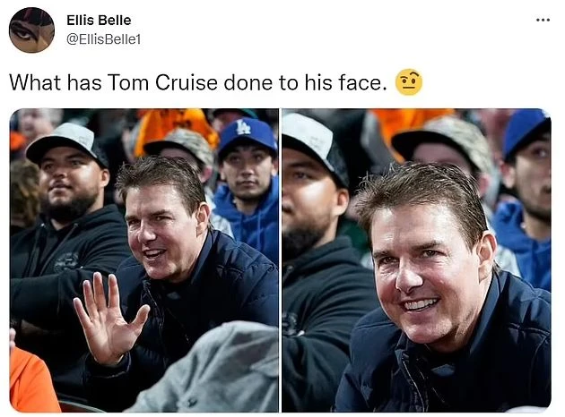Что случилось с лицом Тома Круза?