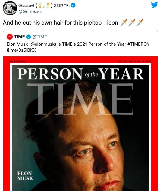 Илон Маск сам сделал себе стрижку для фото на обложку Time