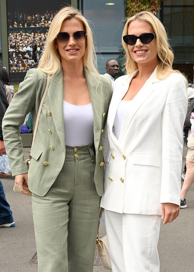 Леди Амелия Спенсер и леди Элиза Спенсер продемонстрировали элегантные образы, прибыв на второй день Уимблдонского теннисного турнира.