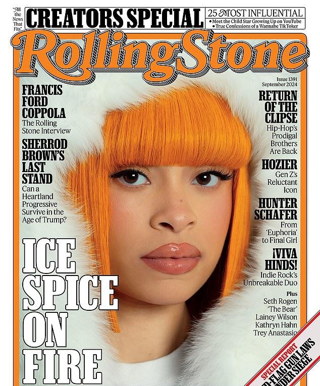 Айс Спайс на обложке Rolling Stone: о вражде с Ники Минаж, Латто и дебютном альбоме