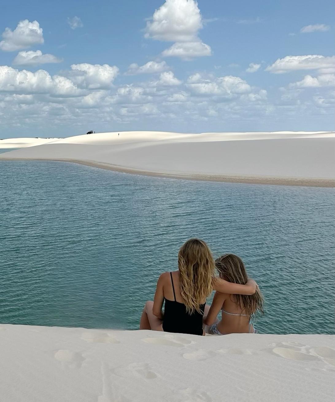 Жизаль Бундхен в национальном парке Lençóis Maranhenses