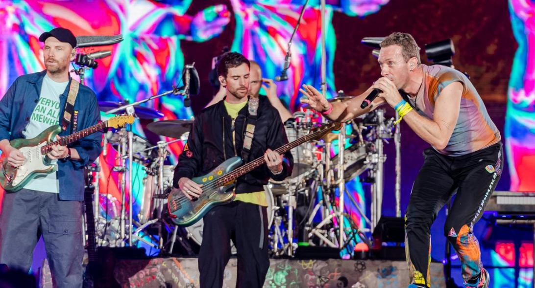 Coldplay впервые выступили неполным составом