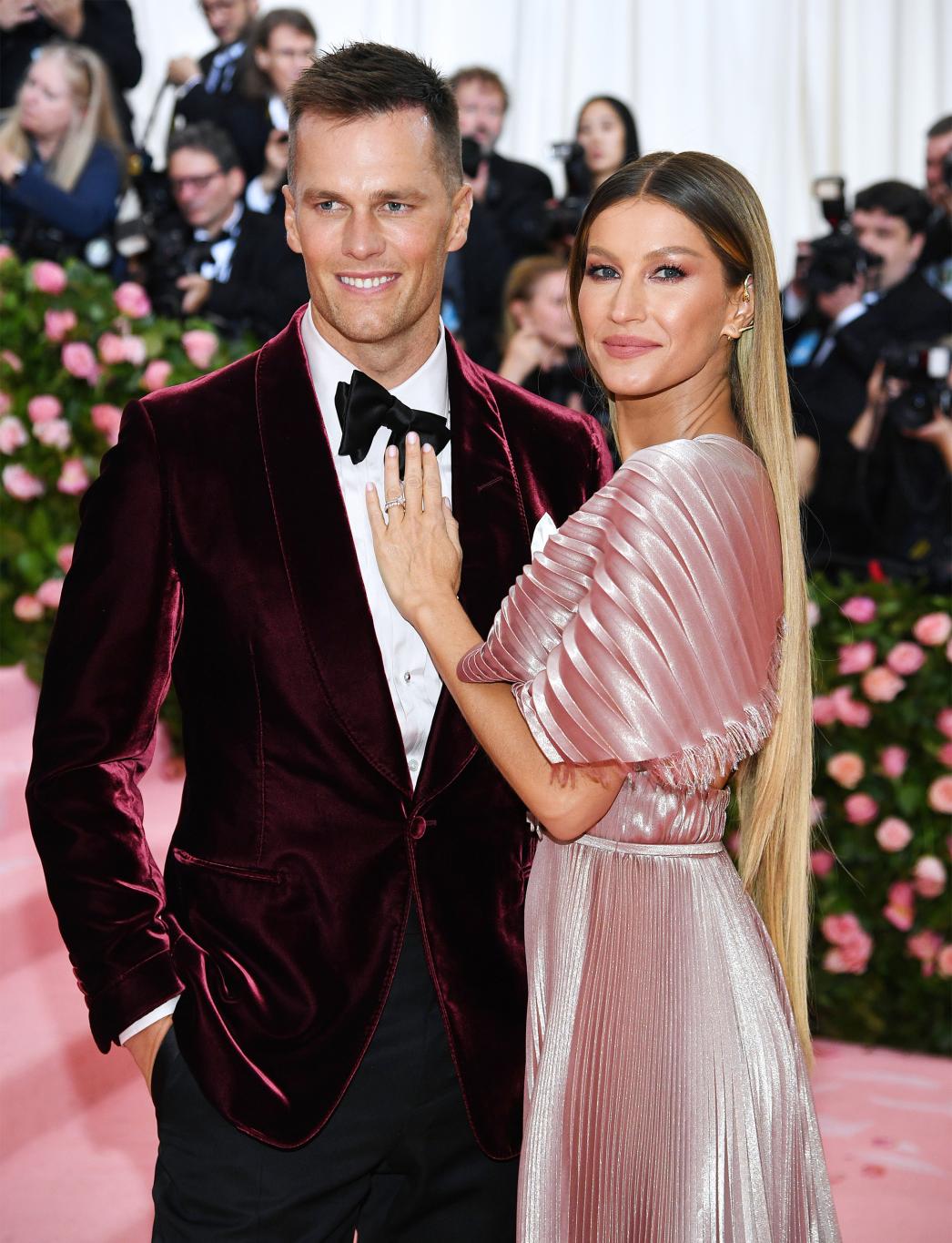 Том Брэди и Жизель Бундхен на Met Gala в мае 2019